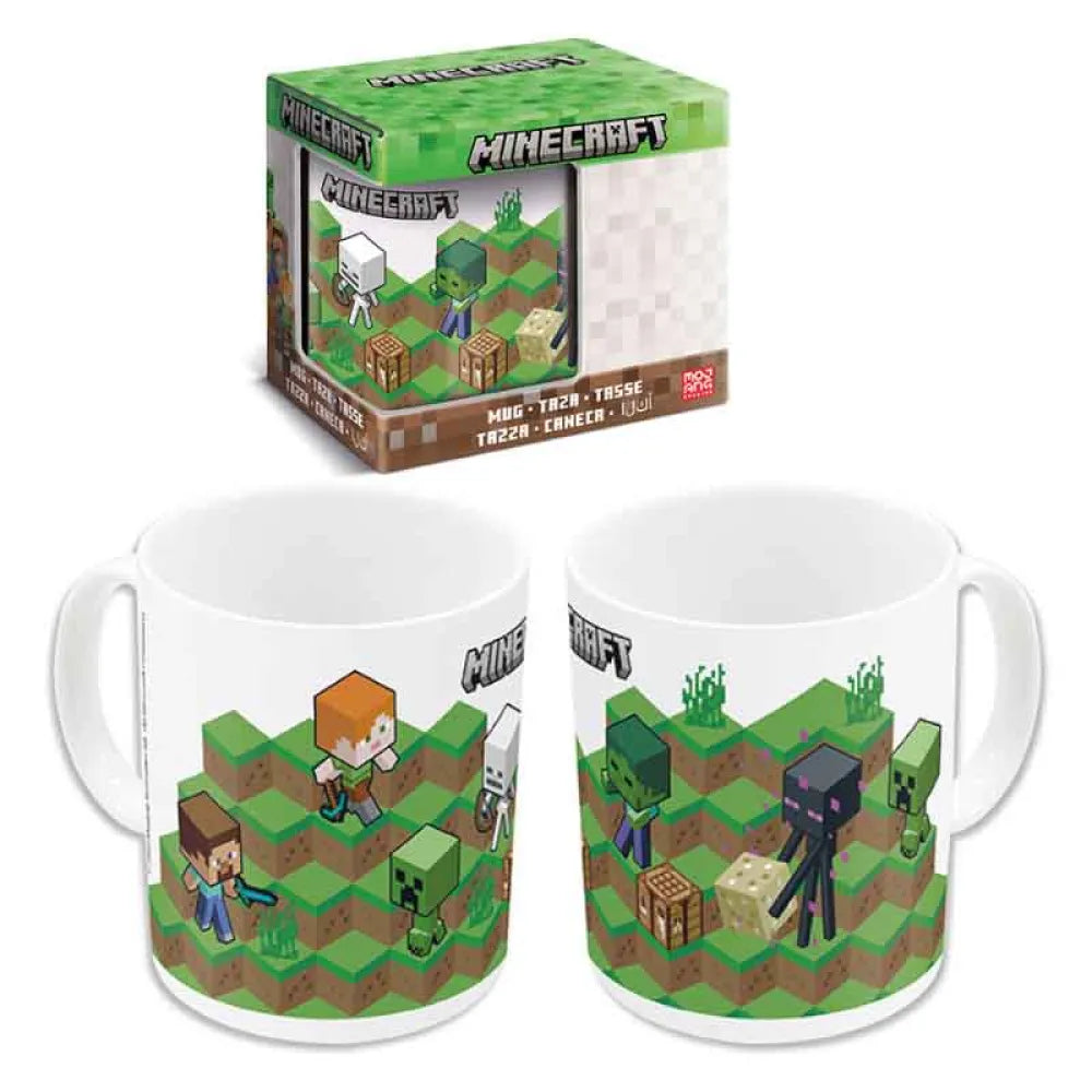 Minecraft World All-Over Print Ceramic Coffee Mug RRP £10