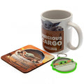 Star Wars: The Mandalorian "Precious Cargo" 3-Piece Mug, Keychain & Coaster Gift Set RRP £13
