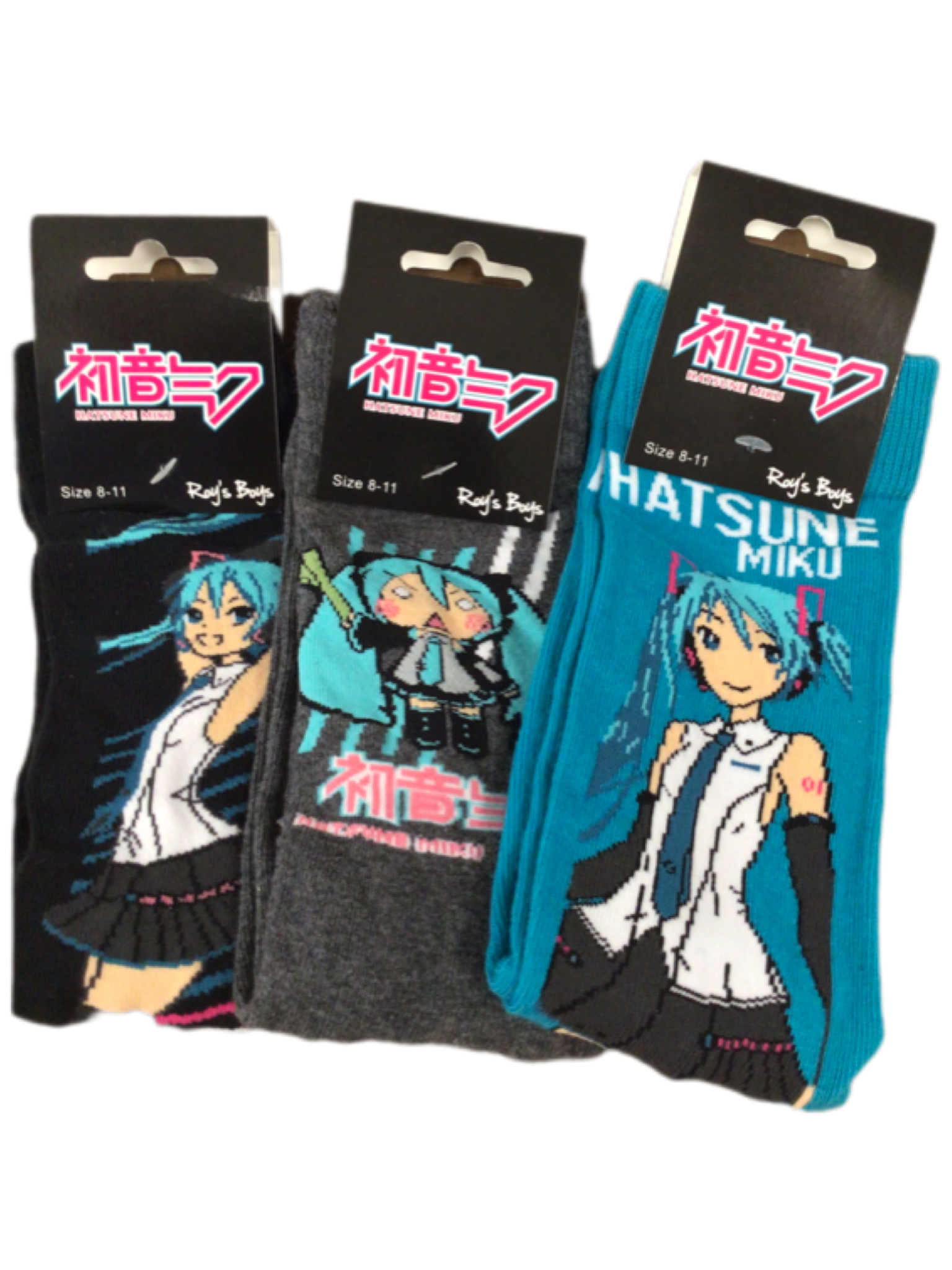 Hatsune Miku Socks x3 Pairs